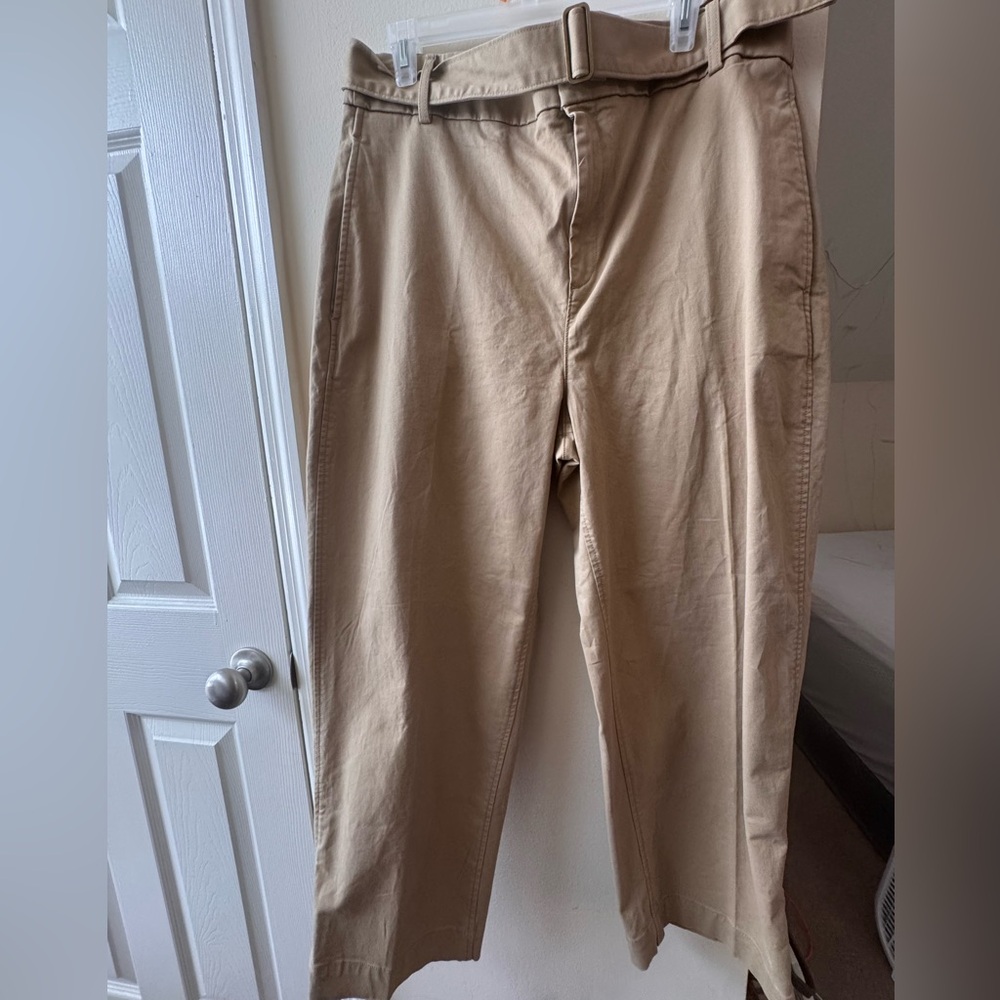 Banana Republic Factory Tan Straight Leg Pants - Picture 6 of 10